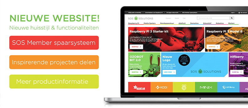 Lancering nieuwe website & huisstijl