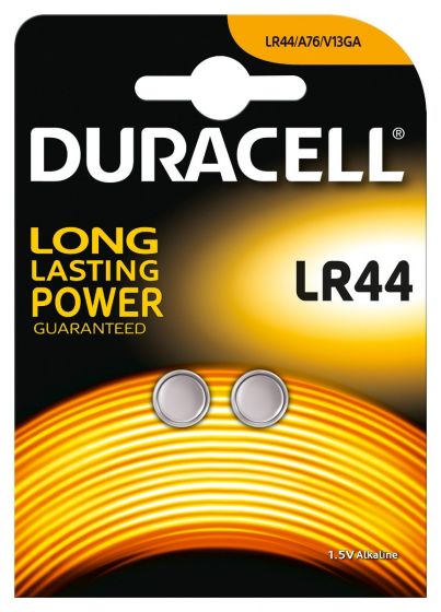 Varken Ligatie vallei 2-Pack Knoopcel Batterij LR44 105Mah 1.5V