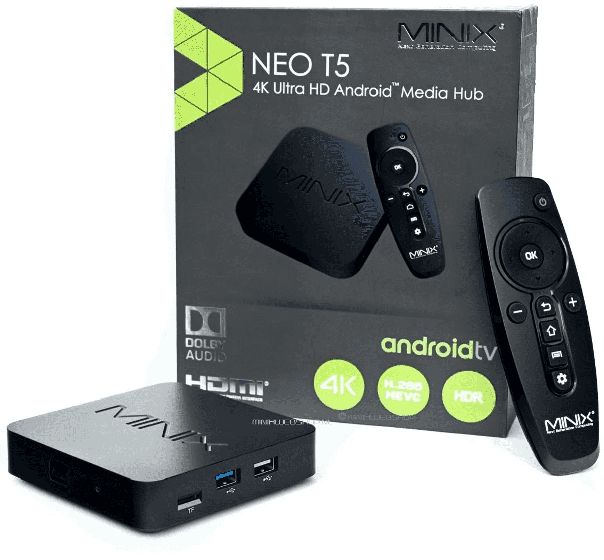 minix neo t5 4k android box