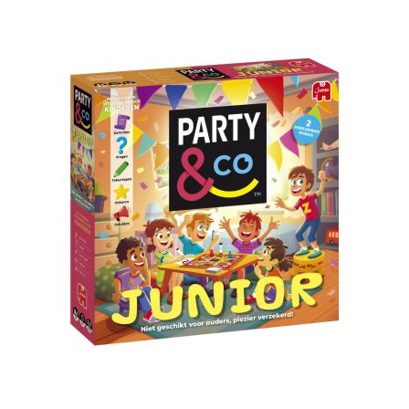 Jumbo Party & Co Junior – Partyspel voor Kinderen – 1120 Opdrachten