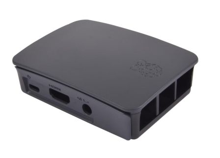 Originele Raspberry Pi 3 B Foundation Behuizing Zwart/Grijs