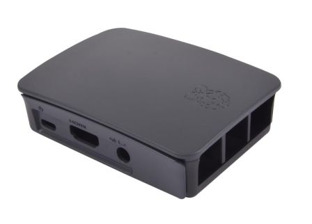 Originele Raspberry Pi 3 B(+) Foundation Behuizing Zwart/Grijs