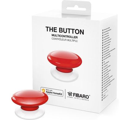 Fibaro The Button Voor Apple HomeKit - Rood