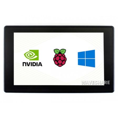 7inch Capacitive 1024×600 Touch Screen LCD inclusief Behuizing