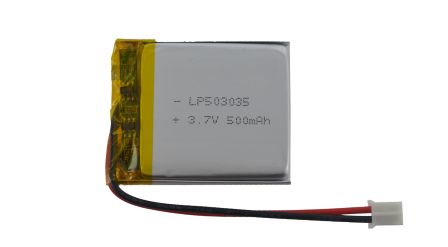 Lithium Ion Batterij - 3.7v 500mAh