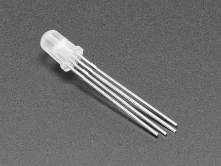 Diffused RGB (tri-color) LED