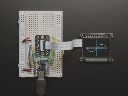 OLED Breakout Board - 16-bit Color 1.27" w/microSD holder