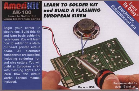 Amerikit Soldeer Leerpakket