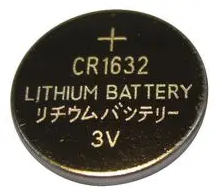 Knoopcel Batterij CR1632 120 Mah 3V