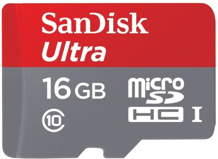 SanDisk Ultra Micro SDHC 16GB 80mb/s