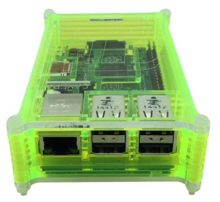 SOS Behuizing Neon voor Raspberry PI 3B(+)