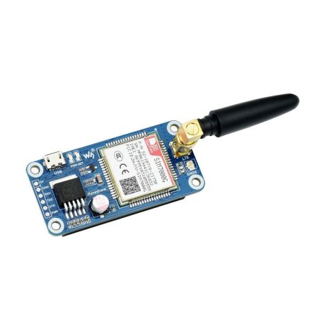 SIM7000G NB-IoT / Cat-M / EDGE / GPRS HAT for Raspberry Pi, GNSS, Global Band Support