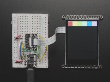 2.8" TFT LCD with Cap Touch Breakout Board w/MicroSD Socket