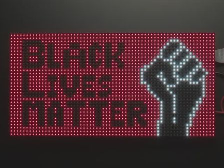 64x32 RGB LED Matrix - 4mm pitch