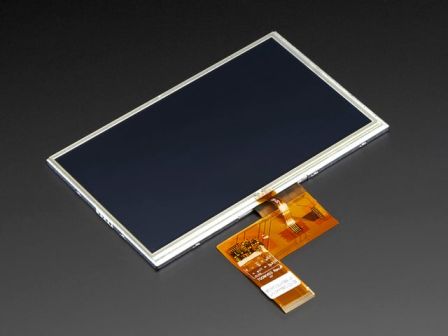 7.0" 40-pin TFT Display - 800x480 with Touchscreen