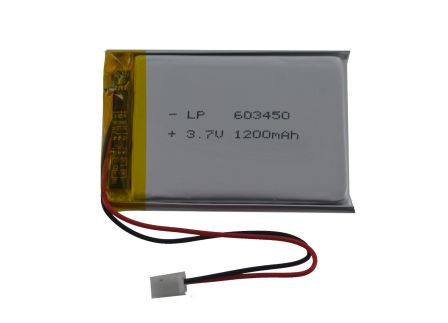 Lithium Ion Batterij - 3.7v 1200mAh