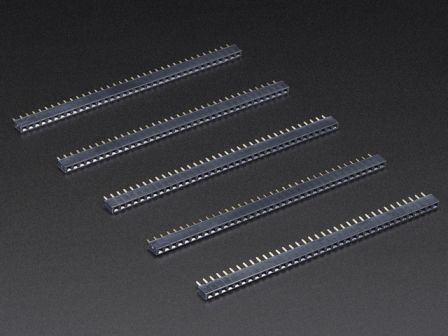 36-pin 0.1" Short Female Header - Pack of 5
