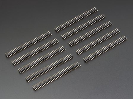 Male Header 36-pin 0.1" Short Break-away Type - Pack of 10