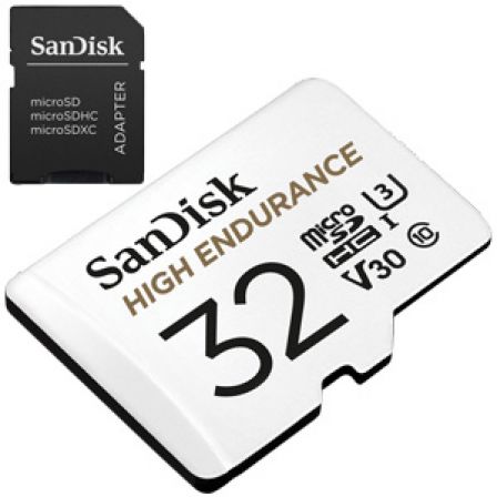 SanDisk High Endurance SD Kaart - 32GB