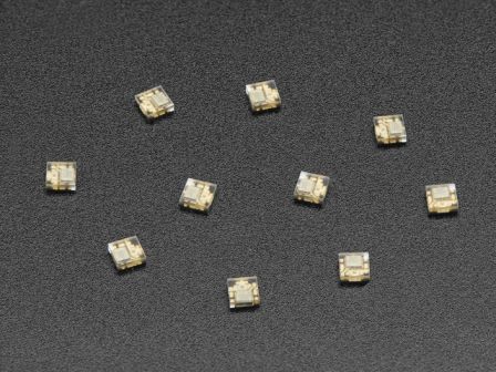 DotStar Micro LEDs (APA102–2020) - Smart SMD RGB LED - 10 pack