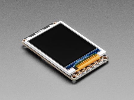 1.8" Color TFT LCD display with MicroSD Card Breakout