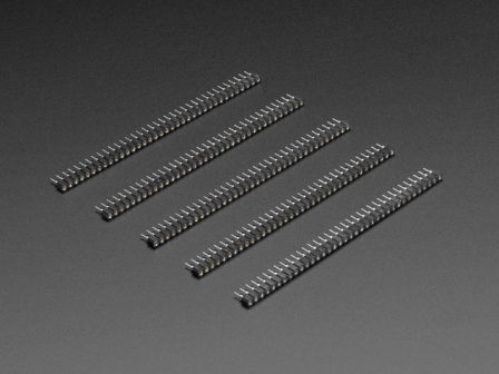 36-pin Swiss Female Socket Headers - Pack of 5