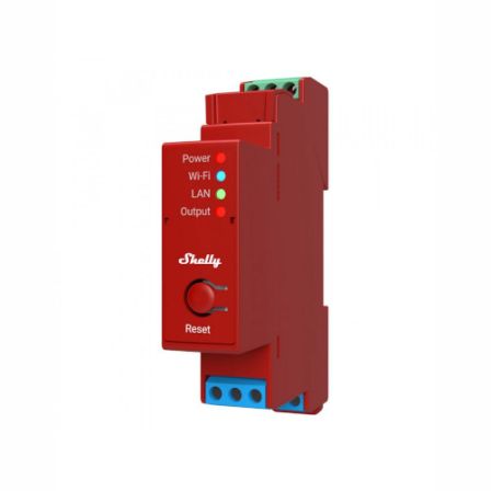 Shelly Pro 1PM Smart Relais met Energiemeter – Slimme huisautomatisering en energiemeting