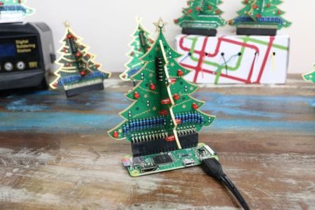 3D Xmas Tree voor Raspberry Pi Soldering Kit