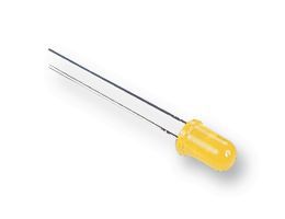 LED 5mm Knipperende led Geel diffuus