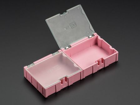 Medium Modular Snap Boxes - SMD component storage - 2 pack
