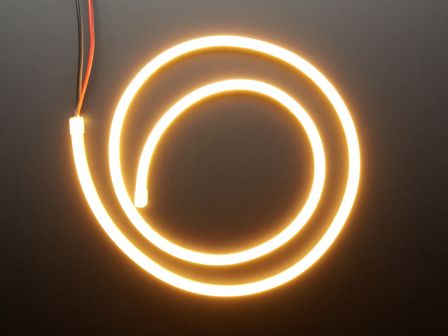 Flexible Silicone Neon-Like LED Strip - 1 Meter - Warm White