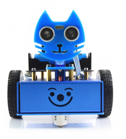 KitiBot 2WD robot kit voor de Micro:Bit (niet inbegrepen)