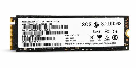 NVMe M.2 SSD 2280 – 512GB | Compacte opslag met hoge snelheid voor Raspberry Pi