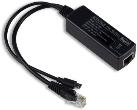 UCTRONICS PoE Splitter Gigabit 5V - Micro USB Power en Ethernet U515902