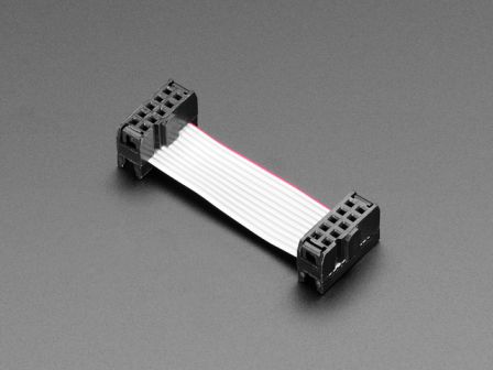 10-pin Socket/Socket IDC cable - Short 1.5"