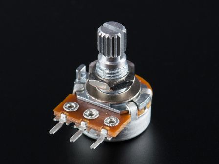 Panel Mount 10K potentiometer (Breadboard Friendly)