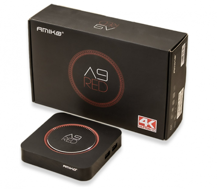 AMIKO A9 RED 4K Android 9