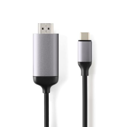 MINIX NEO C-4KGR USB-C naar 4K HDMI Kabel 180cm Grijs