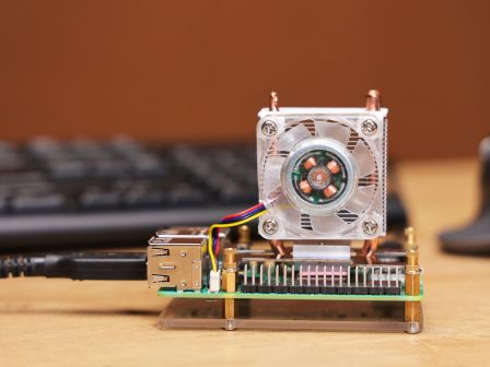 ICE Tower CPU Cooling Fan for Raspberry Pi 5