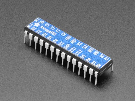 Adafruit AVR ATmegaXX8 Pinout Sticker - 10 pcs