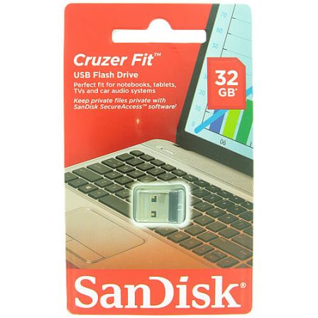 Sandisk 32GB USB 2.0 Flash Drive Cruzer Fit