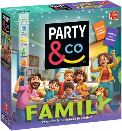 Jumbo Party & Co Family – Partyspel voor het Hele Gezin – Vanaf 8 Jaar