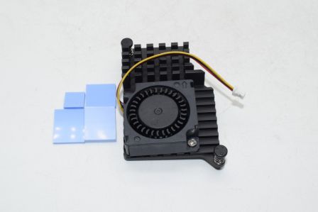 Raspberry PI 5B Koeling + Ventilator - Zwart/Zwart