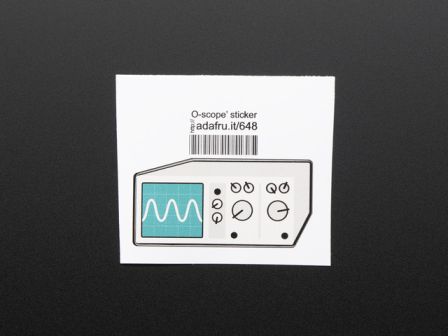 Oscilloscope - Sticker!