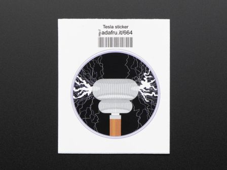 Tesla coil - Sticker!