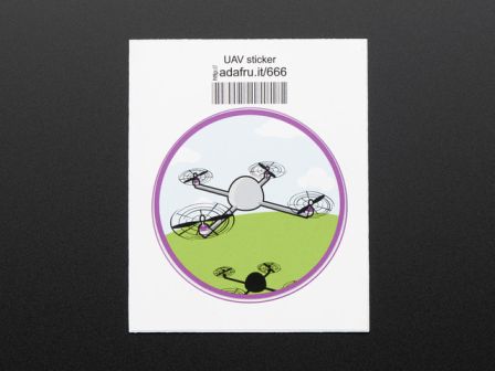 Educational mini UAVs- Sticker!