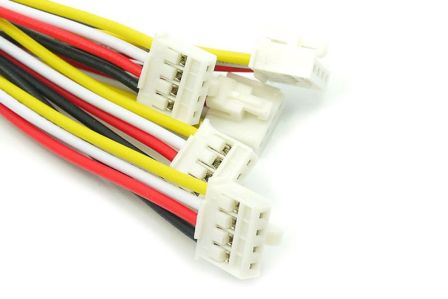 Grove - Universal 4 Pin Buckled 20cm Cable - 5-pack