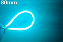 Noodle 'Noods' Flexibel LED Filament 3V 78mm COB ijsblauw