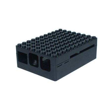Pi-Blox Behuizing voor LEGO en Raspberry pi B+ / 2B / 3B Zwart
