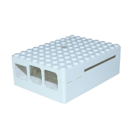 Pi-Blox Behuizing voor LEGO en Raspberry pi B+ / 2B / 3B Wit